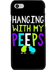 Hanging with my peeps funny easter t shirt Phone Case thumbnail