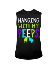 Hanging with my peeps funny easter t shirt Sleeveless Tee thumbnail