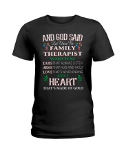 Let there be family therapist Ladies T-Shirt thumbnail