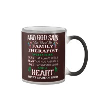 Let there be family therapist Color Changing Mug thumbnail