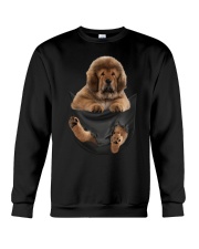 Tibetan Mastiff In Pocket Crewneck Sweatshirt tile