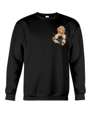 Poodle In Pocket Crewneck Sweatshirt tile