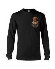 Chesapeake Bay Retriever Inside Pocket Long Sleeve Tee tile