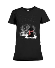 BLACK Goldendoodle Premium Fit Ladies Tee tile