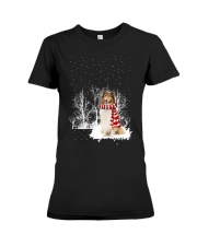 rough collie Premium Fit Ladies Tee tile