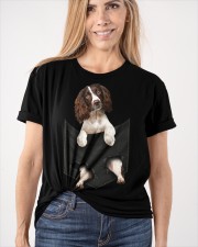 English Springer Spaniel Pocket Classic T-Shirt apparel-classic-tshirt-lifestyle-front-101