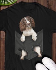 English Springer Spaniel Pocket Classic T-Shirt apparel-classic-tshirt-lifestyle-front-160
