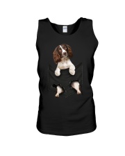 English Springer Spaniel Pocket Unisex Tank tile