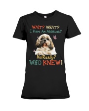 Shih Tzu Premium Fit Ladies Tee tile