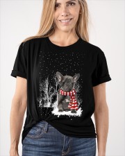 Grey French Bulldog Classic T-Shirt apparel-classic-tshirt-lifestyle-front-101