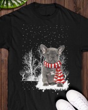 Grey French Bulldog Classic T-Shirt apparel-classic-tshirt-lifestyle-front-160