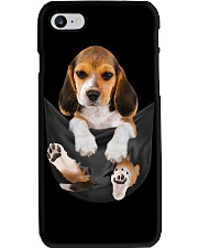 Beagle in pocket Phone Case tile
