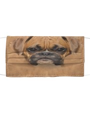 Boxer Dog Cloth Face Mask Cloth face mask front