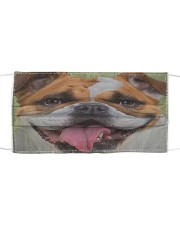 Bulldog Cloth Face Mask Cloth face mask front
