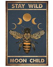 Hippie bee stay wild moon child poster 11x17 Poster front