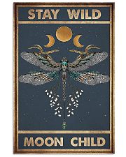 Dragonfly stay wild moon child poster 11x17 Poster front