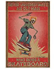 Never underestimate an old man poster 11x17 Poster front