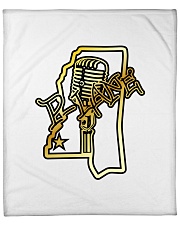 P-Lane House Products Gold and Black logo Fleece Blanket - 50" x 60" thumbnail