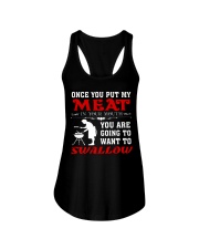 LOVE BURN FOOD BBQ GRILL T-SHIRT Ladies Flowy Tank thumbnail
