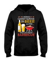 LOVE BURN FOOD BBQ GRILL 8 Hooded Sweatshirt thumbnail