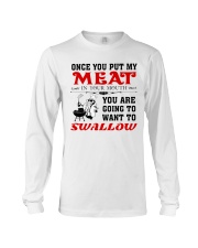 You want to swallow meat Long Sleeve Tee thumbnail