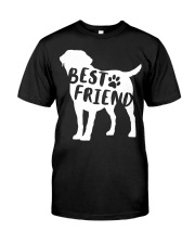 Best Friend Labrador Retriev Premium Fit Mens Tee thumbnail