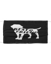 Best Friend Labrador Retriev Cloth face mask thumbnail