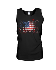 American Flag Guinea Pig Patrioti Unisex Tank thumbnail