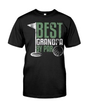 Best Grandpa By Par Fathers Day Classic T-Shirt front