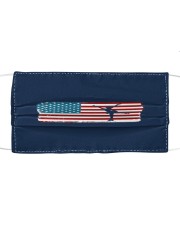 American Flag Figure Skatin Cloth face mask front
