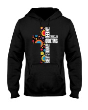Funny Christian Quilter Sewi Hooded Sweatshirt thumbnail