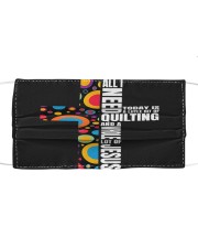 Funny Christian Quilter Sewi Cloth face mask thumbnail
