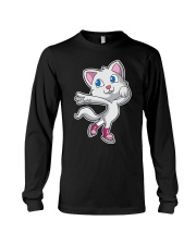 Figure Skating Cat T-Shirt K Long Sleeve Tee thumbnail