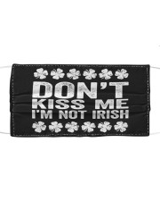 Don't Kiss Me I'm Not Irish T-Shirt S Cloth face mask thumbnail