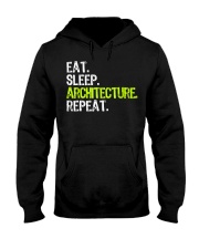 Eat Sleep Architecture Repe Hooded Sweatshirt thumbnail