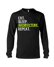 Eat Sleep Architecture Repe Long Sleeve Tee thumbnail