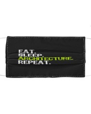 Eat Sleep Architecture Repe Cloth face mask thumbnail