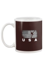 American Flag Figure Skating Mug back