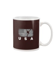 American Flag Figure Skating Mug front