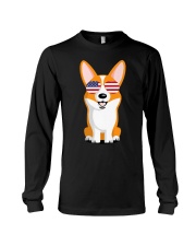 Corgi Sunglasses American T S Long Sleeve Tee thumbnail