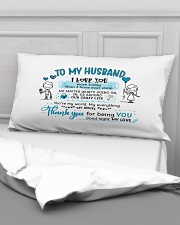 Sweet gift to your husband Rectangular Pillowcase aos-pillow-rectangular-front-lifestyle-03