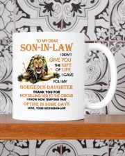 OPTION IS SOME DAYS -BEST GIFT FOR SON-IN-LAW Mug ceramic-mug-lifestyle-48