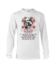 To My Wife Never Forget That I Love You Long Sleeve Tee tile