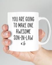 YOU ARE GOING TO MAKE ONE AWESOME SON-IN-LAW Mug ceramic-mug-lifestyle-26