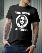 The Dude Abides - The Big Lebowski Classic T-Shirt lifestyle-mens-crewneck-front-6