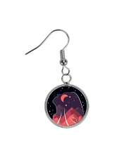 FreeWoman Art Work - black edition - Circle Earrings thumbnail