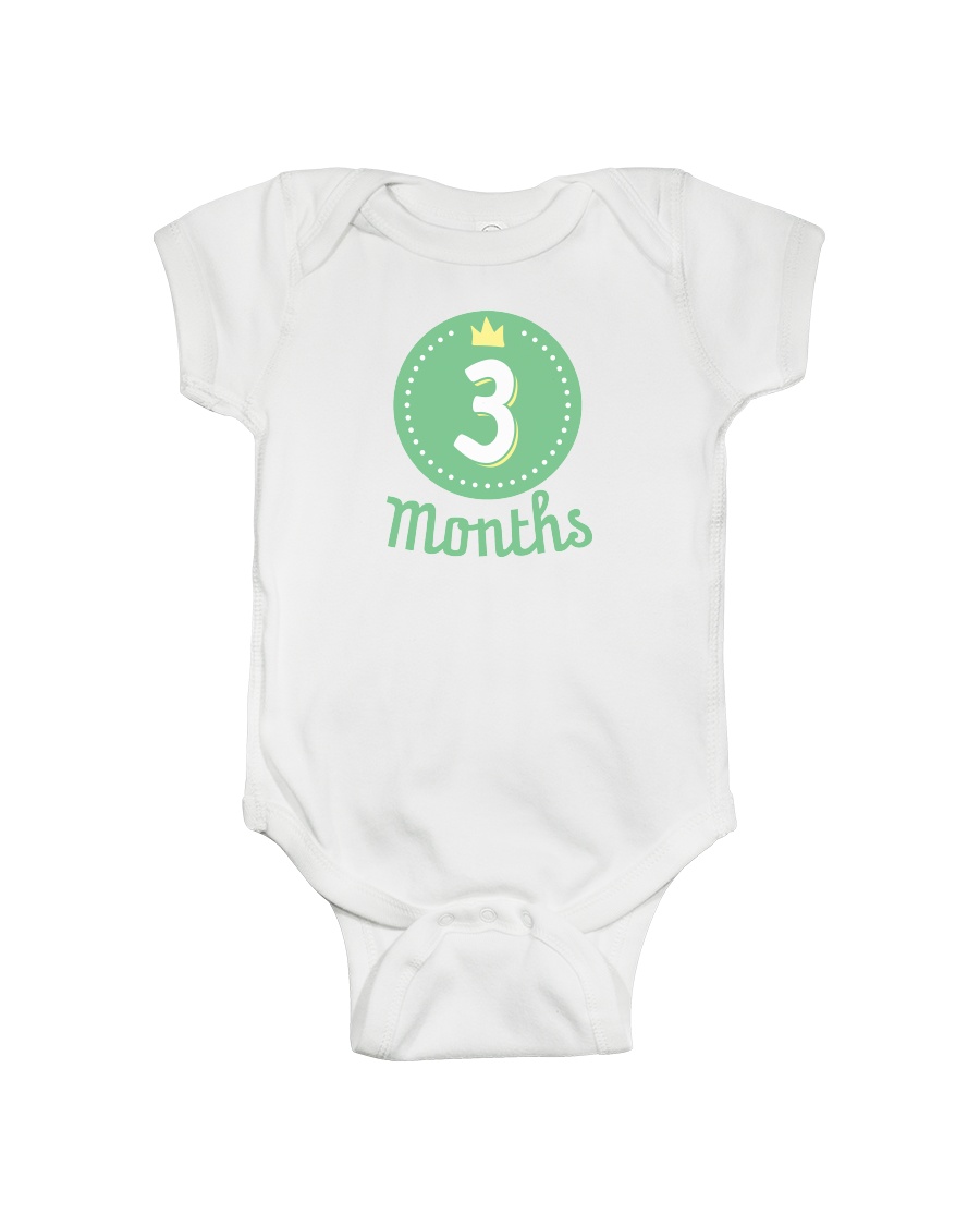 3 Months Onesie