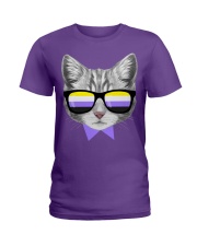 Non-Binary Cat Ladies T-Shirt thumbnail