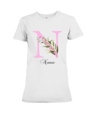 Floral N Premium Fit Ladies Tee thumbnail