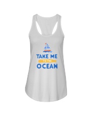 Take me to the Ocean Ladies Flowy Tank front